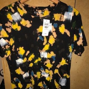 Guess stone wash tee shirt
